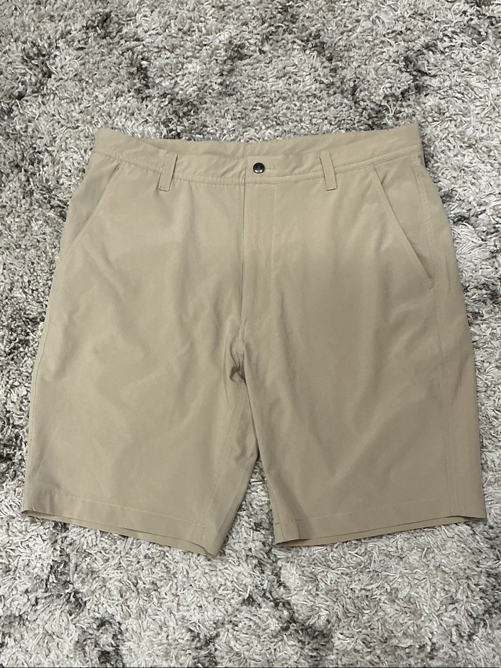 Men's Tan Performance Shorts